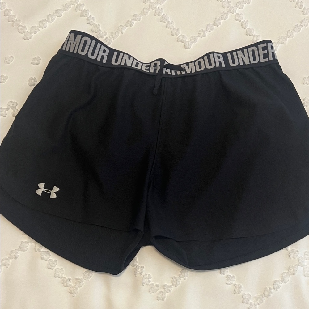Under Armour Women's Black Athletic Shorts
